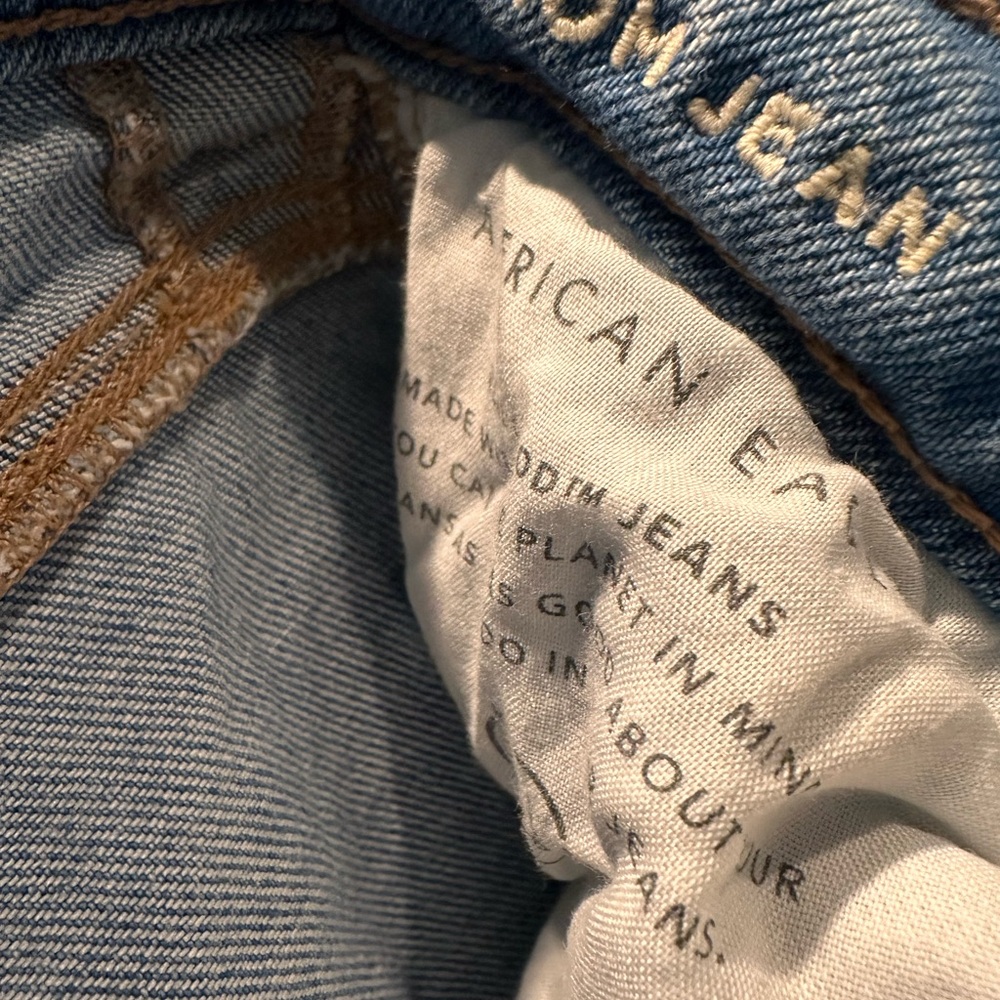 American eagle mom Jean size 0 stretch jeans